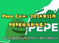 pepe币历史最高价格,pepe币150元赚了550万
