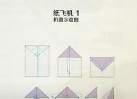 纸飞机的折法大全图解,纸飞机的折法大全图解 滑翔机