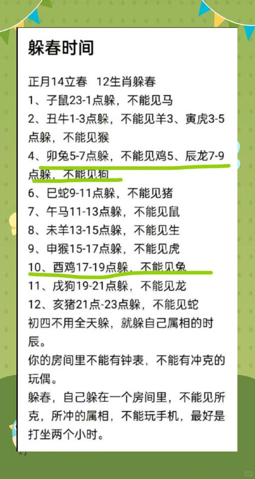 立春生肖有几肖,十二生肖立春的生肖动物