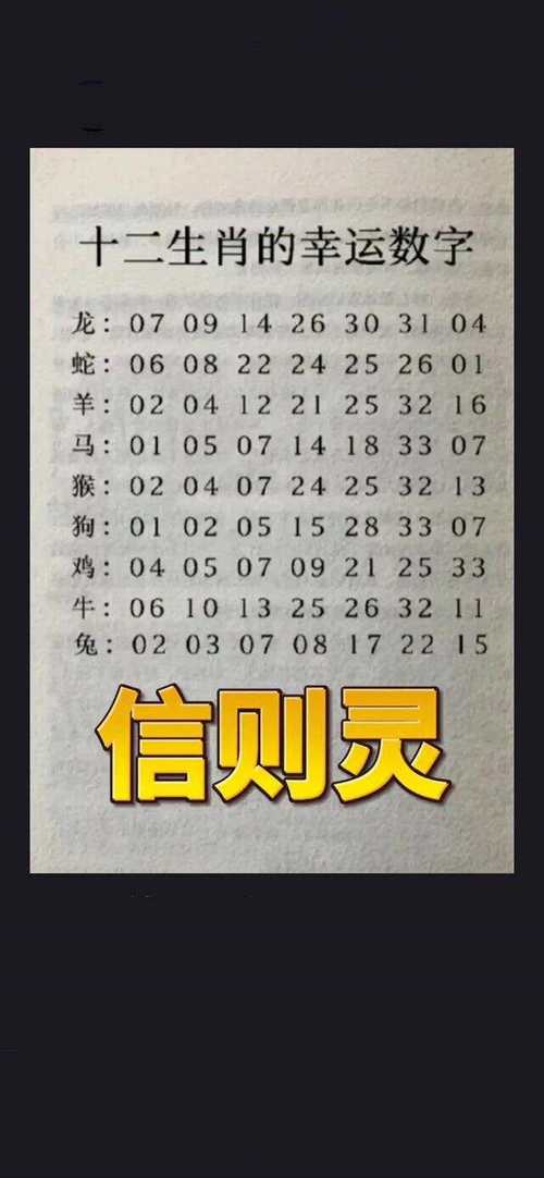 今期又见特打一准确生肖数字的简单介绍