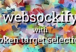 websockifytoken的简单介绍